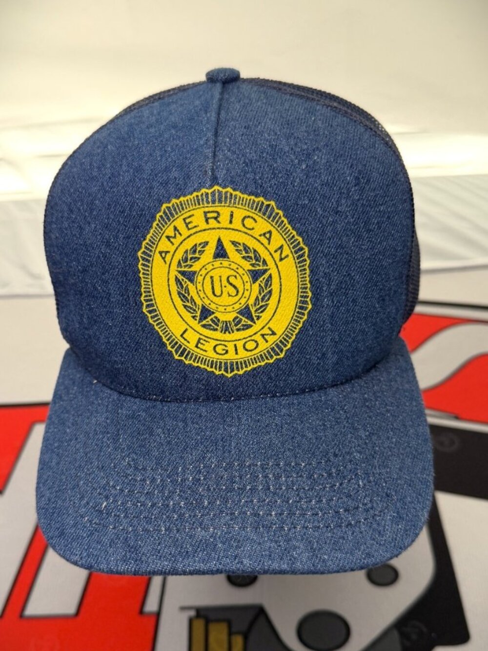 US American Legion Insignia Symbol Blue snapback Hat/Cap